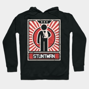 Stuntman Fractured Broken Arm Get Well Gift Hoodie